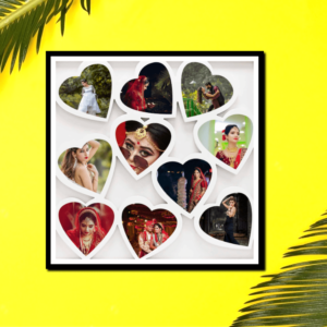 Heart Shape Photo Collage