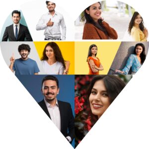 10 Pics Collage Heart Shape Acrylic Wall Photo | 10 Photo Collage Acrylic Print Wall Decor Gifting 5 10 Picture Collage Heart Shape Acrylic Wall Photo | Acrylic Photo Collage Wall Decor Gift