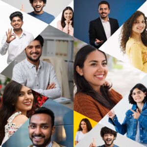 12 Picture Multi Shape Frame Photo Collage for friends and family | Acrylic Photo Frame Gift Ideas