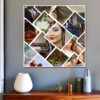 15 Photo Collage Diagonal Shape Acrylic Wall Photo  Housewarming Wall Decor Gifting