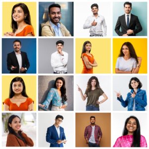 16 Photo Collage Square Shape Acrylic Wall Photo For Gifting  Wall Decor Family Photo Collage