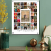 45 Family Photo Collage Acrylic Wall Photo  Housewarming Gifting Photo Collage Acrylic