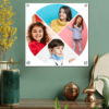 4 Photo Round Shape Collage Frame For Birthday Gifting  Picture Collage Acrylic Photo