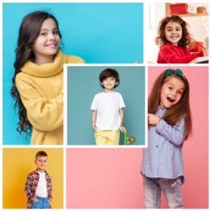 5 Photo Square Shape Photo Collage Frame For Kids Birthday Gifting | Best Gifting Idea Picture Collage Acrylic Photo