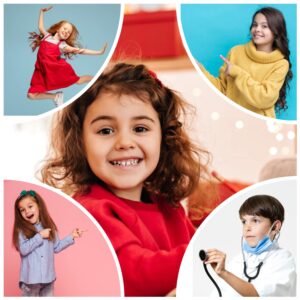 5 picture kids photo collage simple frame online