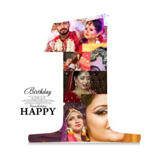 6 Photo Collage Acrylic Wall Photo For Anniversary Gifting | Number 1 Photo Collage Acrylic 5 6 Photo Collage Acrylic Wall Photo For Anniversary Gifting | Number 1 Photo Collage Acrylic Frame