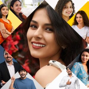 9 Picture Collage Frame Square Shape Acrylic Wall Photo Frame | Acrylic Photo Collage Wall Decor Gift