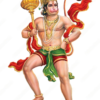 Bajrangbali Photo In Acrylic Print Wall Art Housewarming Gift | Lord Hanuman Ji Wall Decor Photo