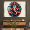 Lord Ganesh Ji Acrylic Photo Painting for wall Housewarming Gifts | Ganesh Ji Photo Wall Decor Gift Idea For Everyone