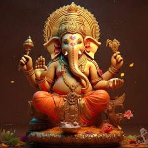 Ganesh Ji Acrylic Photo Painting Housewarming gifts | Wall Decor Gift For Housewarming Ceremony