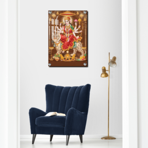 Goddess Durga acrylic photo print wall decor housewarming gifts