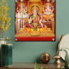 Laxmi Mata Photo In Acrylic Print Gift For House Warming Ceremony | Goddess Laxmi Wall Decor Acrylic Photo Frame