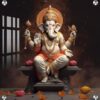 Lord Ganpati Ji Acrylic Photo Frame Housewarming Wall Decor Gifts  Ganesh Ji Photo Wall Art Gift Idea