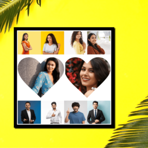 Photo Collage Frame 10 Picture Collage 2 Heart Shape | Collage Photo Wall Decor Gift 6 Photo Collage Frame 10 Picture Collage 2 Heart Shape Collage Photo Wall Decor Gift