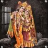 Radha Krishna Acrylic Wall Painting | Best Housewarming Gift For Friends, Family