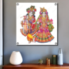 Radhakrishan Acrylic Painting For Wall Art Housewarming Gifts  Krishna and Radha Photo Frame Gifts for housewarming