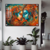 acrylic photo print radha krishna painting for wall decor a perfect house warming gift