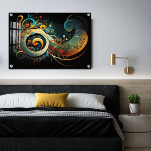 Dark And Golden Music Theme Wall Decor Housewarming Gift Ideas | Wall Decor Photo 8 dark and golden music theme wall decor housewarming gift ideas1