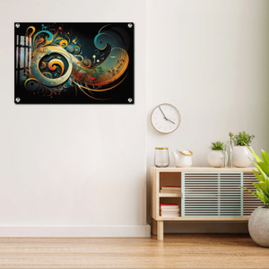 Dark And Golden Music Theme Wall Decor Housewarming Gift Ideas | Wall Decor Photo 9 dark and golden music theme wall decor housewarming gift ideas1