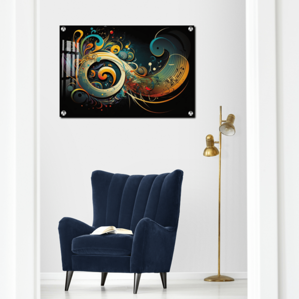 dark and golden music theme wall decor housewarming gift ideas1