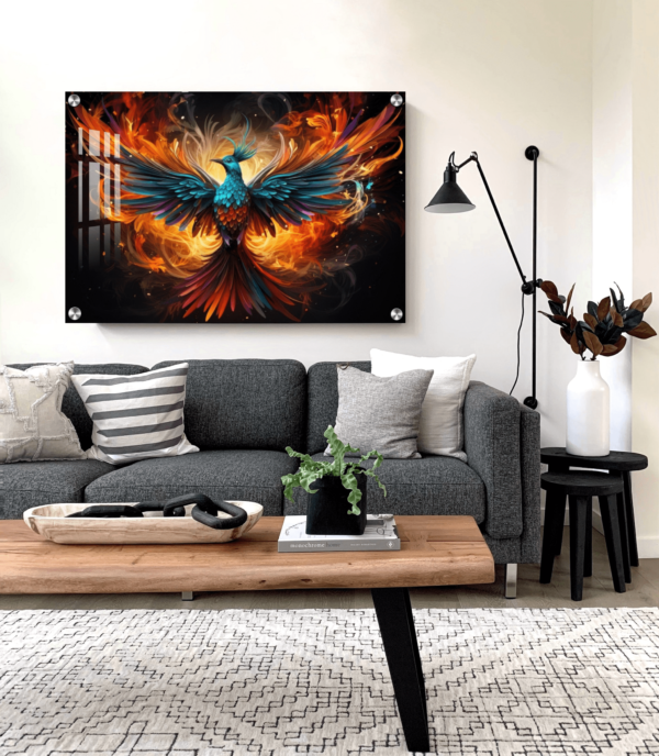 flying bird acrylic photo print wall art housewarming gifts for friends