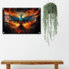 flying bird acrylic photo print wall art housewarming gifts for friends