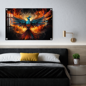 flying bird acrylic photo print wall art housewarming gifts for friends