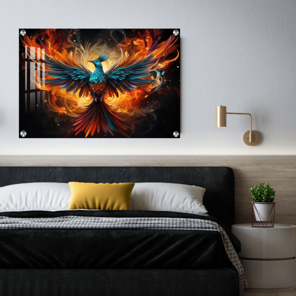 flying bird acrylic photo print wall art housewarming gifts for friends