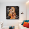 Radha Krishna Acrylic Wall Painting | Best Housewarming Gift For Friends, Family