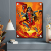 Kali Mata Acrylic Photo Painting Wall Art Housewarming Gifts | Best Wall Decor Photo For House