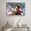 radha krishna acrylic wall photo-housewarming gift ideas