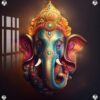 Lord Ganesh Ji Acrylic Photo Wall Art Housewarming Gift | Ganesh Ji Photo Wall Decor Gift Idea For Everyone