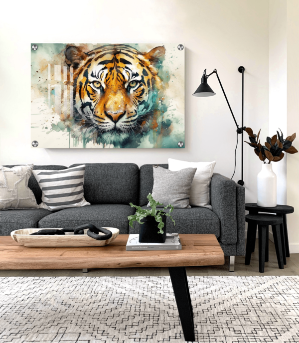 Tiger Acrylic Photo Wall Art Housewarming Gift Ideas  Best Wall Art Photo, Wall Decor