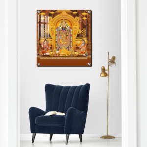 Tirupati Balaji Photo Acrylic Photo Wall Art Gifts For House Warming Ceremony | Lord Tirupati Balaji Photo Frame Wall Decor