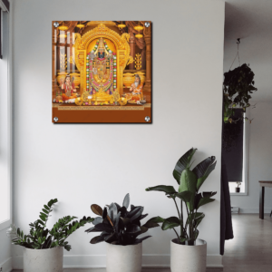 Tirupati Balaji Photo Acrylic Photo Wall Art Gifts For House Warming Ceremony | Lord Tirupati Balaji Photo Frame Wall Decor