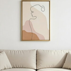 100% Handmade Line Art Canvas Painting Minimalist Abstract Modern Art Wall décor | Painting Gift For Housewarming 17 Buy Handmade Line Art Canvas Painting Minimalist Abstract Modern Art Wall décor