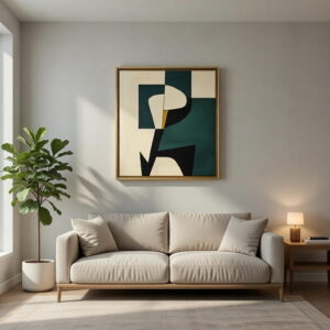 Handmade Abstract Canvas Wall Painting Hand Painted Wall Art