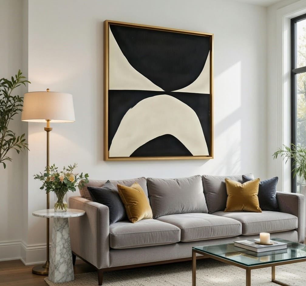 Large Modern Abstract Canvas Painting For Living Room Handmade Canvas Painting 8 Large Abstract Canvas Painting For Living Room Handmade Canvas Painting