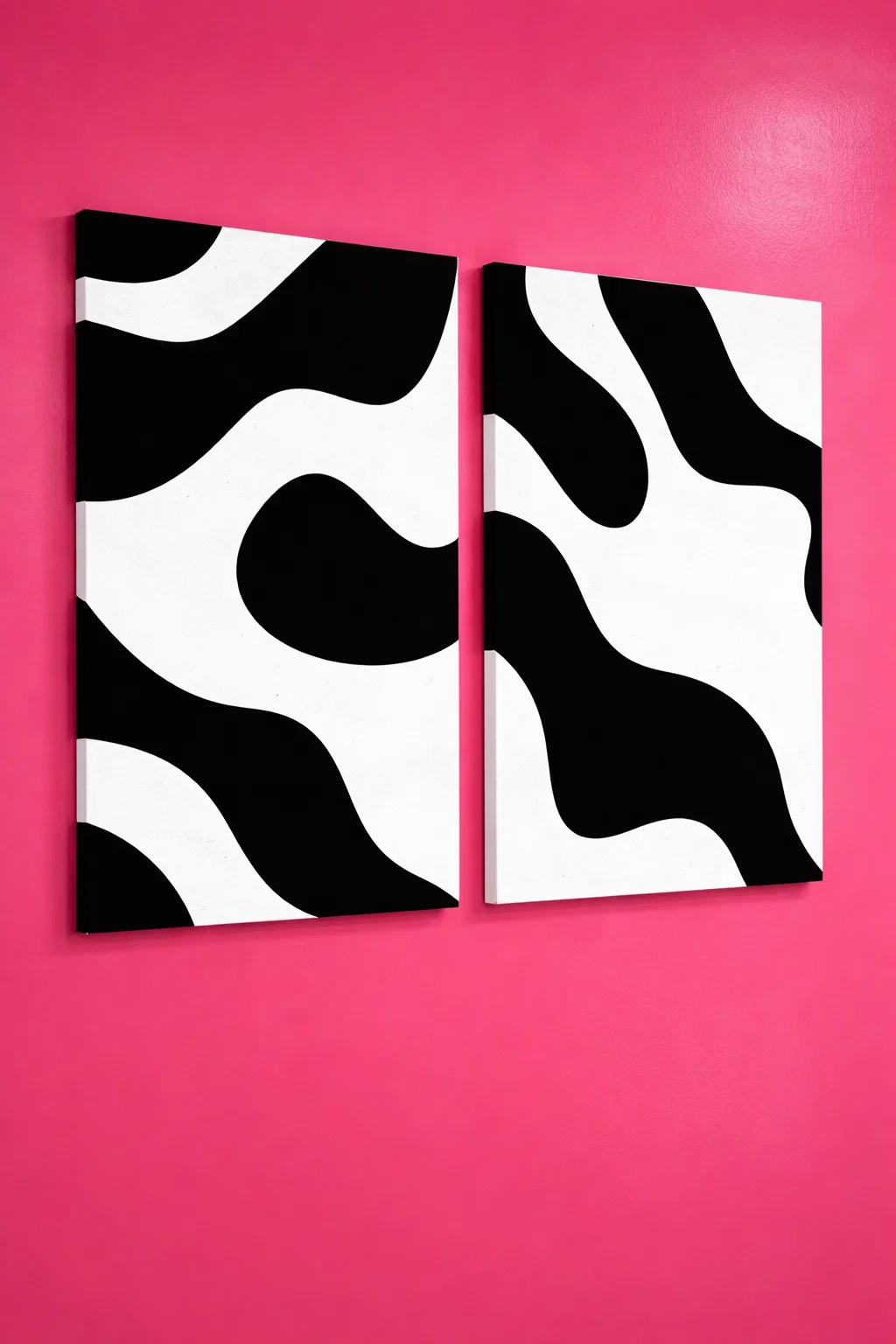 Set Of 2 Abstract Canvas Paintings 100% Handmade | Modern Art Canvas Wall Painting For Wall Decor & Gift For Housewarming 10 Set Of 2 Abstract Canvas Paintings Handmade-Modern Art Wall Painting For Wall Decor & Gift For Housewarming