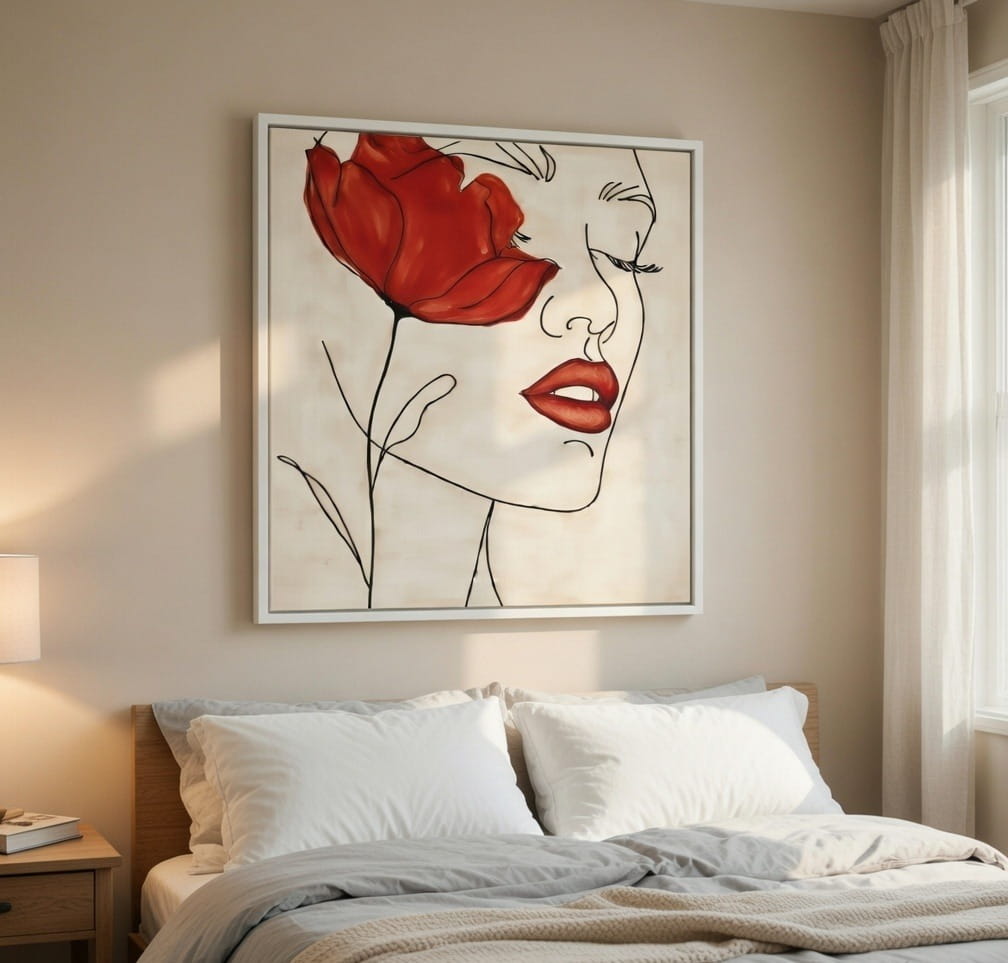 Woman Canvas Art Hand Painted Canvas Floral Hand Painted Wall Art Painting 5 Woman Canvas Art Hand Painted Canvas A Floral Hand Painted Wall Art Painting