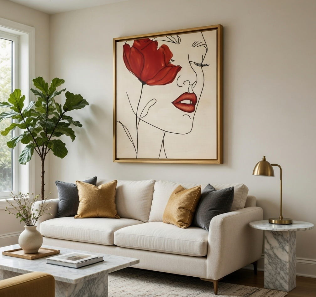 Woman Canvas Art Hand Painted Canvas Floral Hand Painted Wall Art Painting 8 Woman Canvas Art Hand Painted Canvas Floral Hand Painted Wall Art Painting