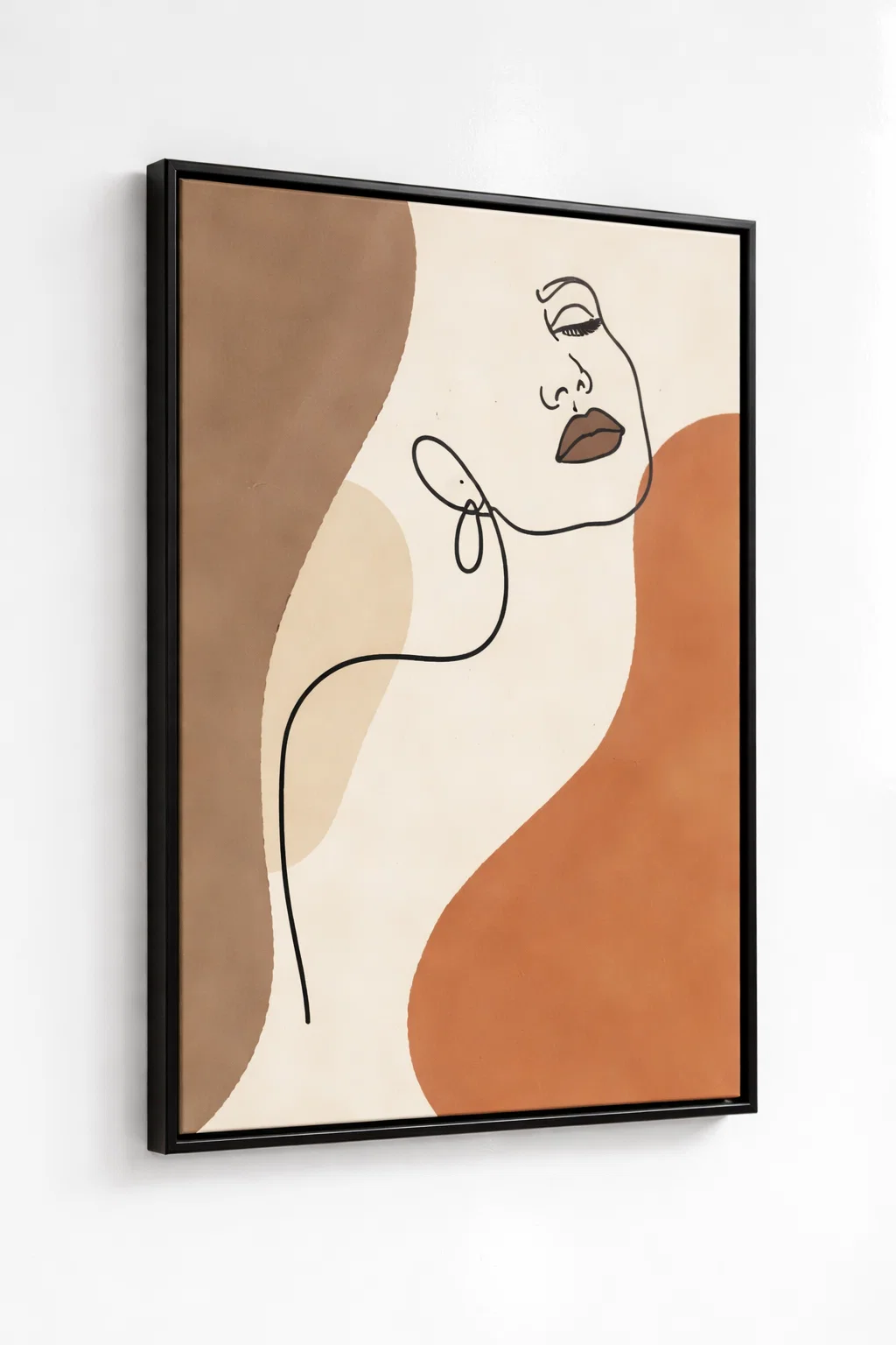 Handmade Abstract Line Art Canvas Painting Modern Minimalist Wall Art | Painting For Wall Decor For Living Room 7 Handmade Abstract Line Art Canvas wall Painting Modern Minimalist Wall Art