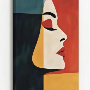 Buy 100% Handmade Canvas Painting Online Modern Art Woman Portrait | Hand Painted Wall Art 15 Handmade Canvas Painting Online Modern Art Woman Portrait in stretched canvas frame